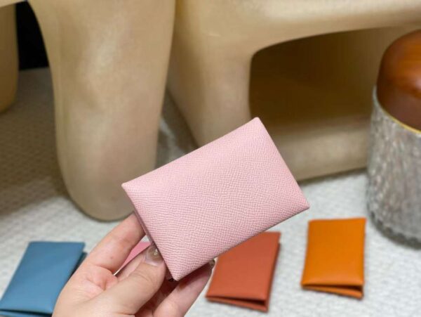 HERMES Calvi Duo Compact card holder