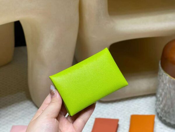 HERMES Calvi Duo Compact card holder