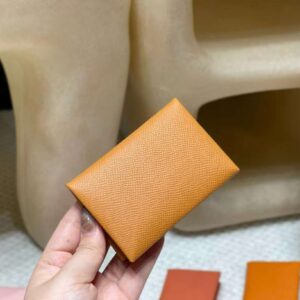 HERMES Calvi Duo Compact card holder