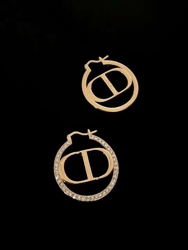 DIOR Petit CD Earrings