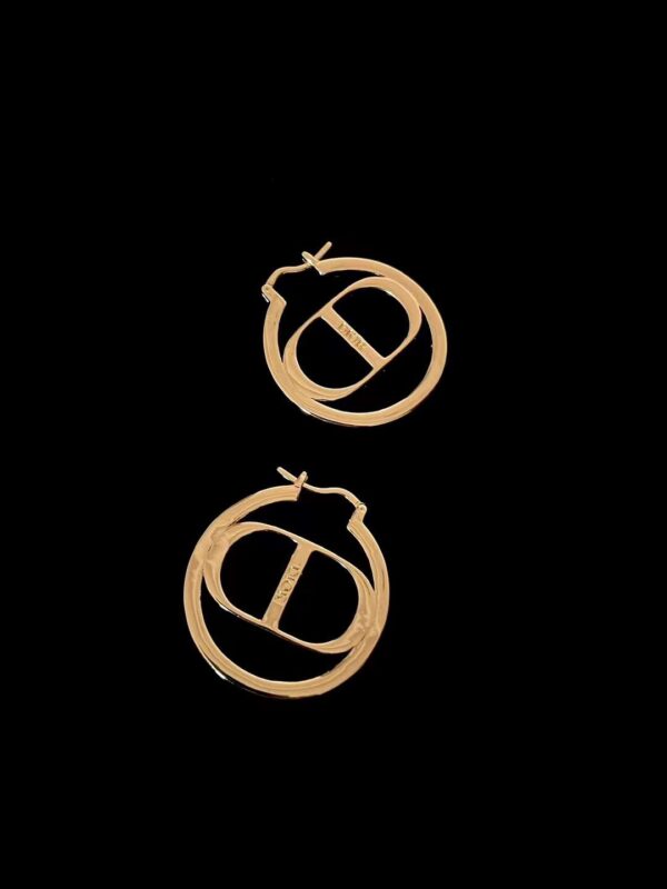 DIOR Petit CD Earrings