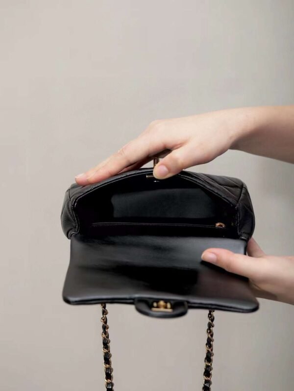 CHANEL Mini Flap Bag with Top Handle