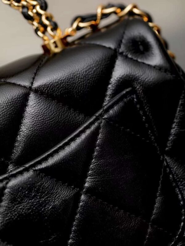 CHANEL Mini Flap Bag with Top Handle