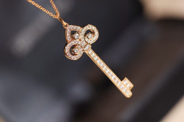 Tiffany Crown Key Pendant