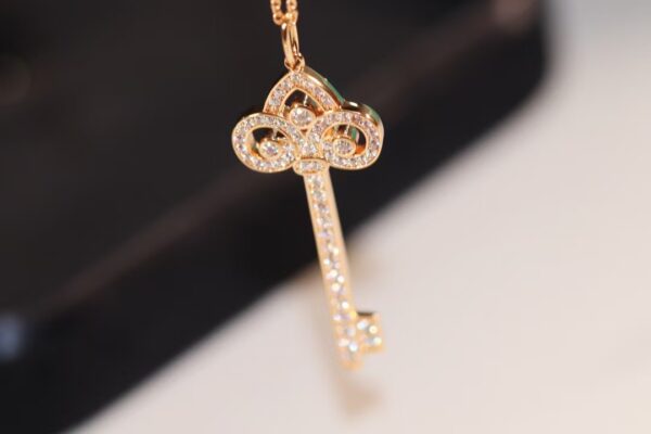Tiffany Crown Key Pendant