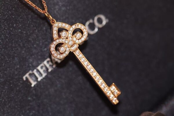 Tiffany Crown Key Pendant