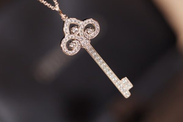 Tiffany Crown Key Pendant