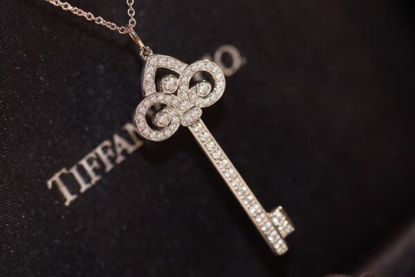 Tiffany Crown Key Pendant