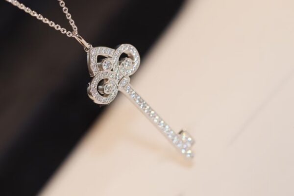 Tiffany Crown Key Pendant