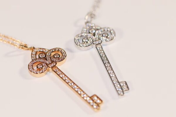 Tiffany Crown Key Pendant
