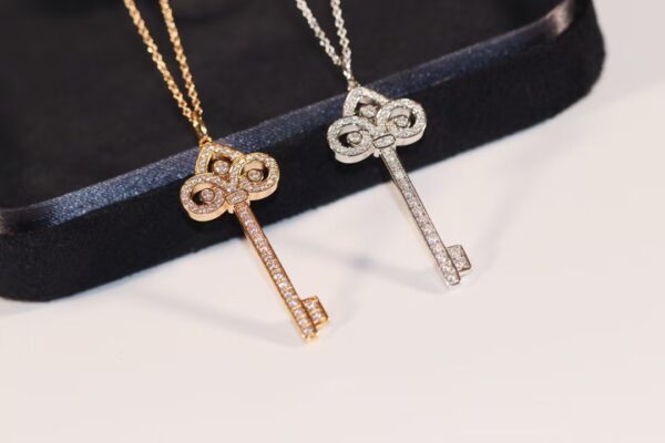 Tiffany Crown Key Pendant