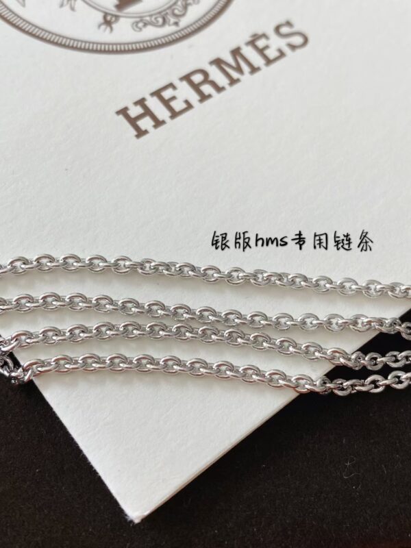 HERMES Lock necklace