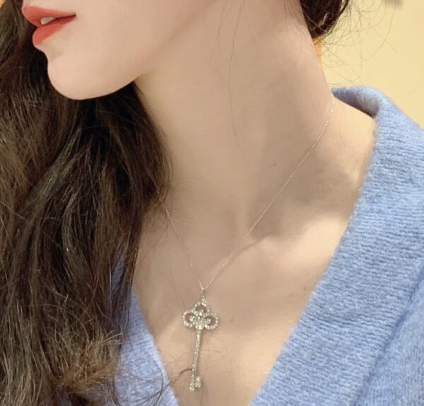 Tiffany Crown Key Pendant