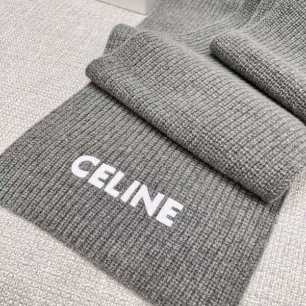 CELINE Cashmere Scarf& BEANIE