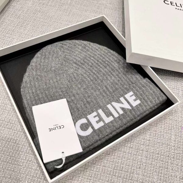 CELINE Cashmere Scarf& BEANIE