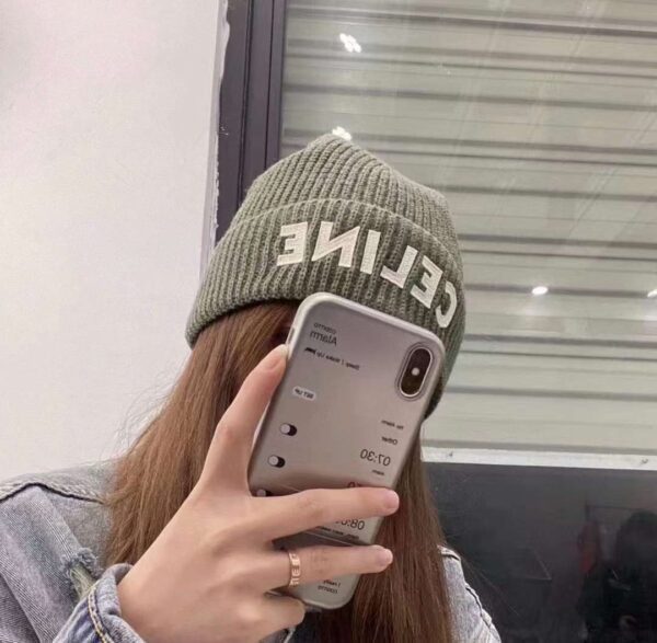 CELINE Cashmere Scarf& BEANIE