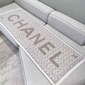 Chanel camellia scarf