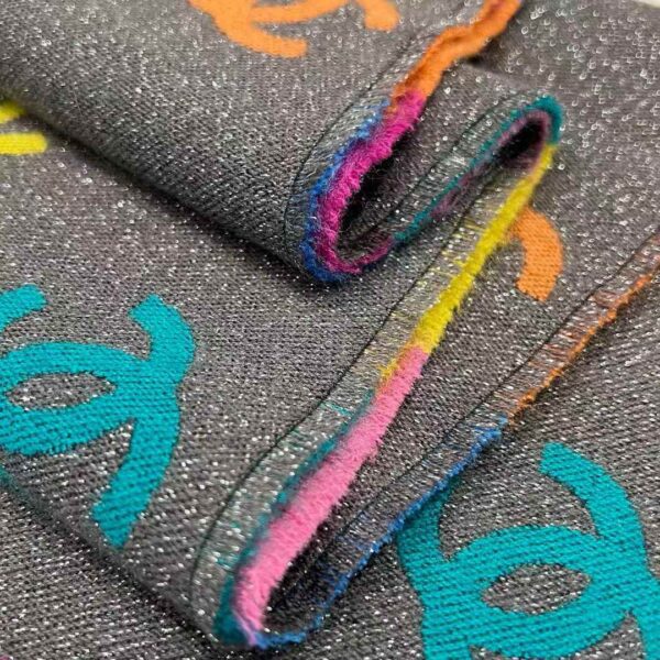 CHANEL 24C Rainbow shines scarf