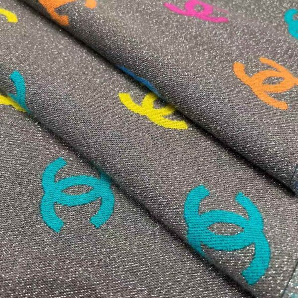 CHANEL 24C Rainbow shines scarf