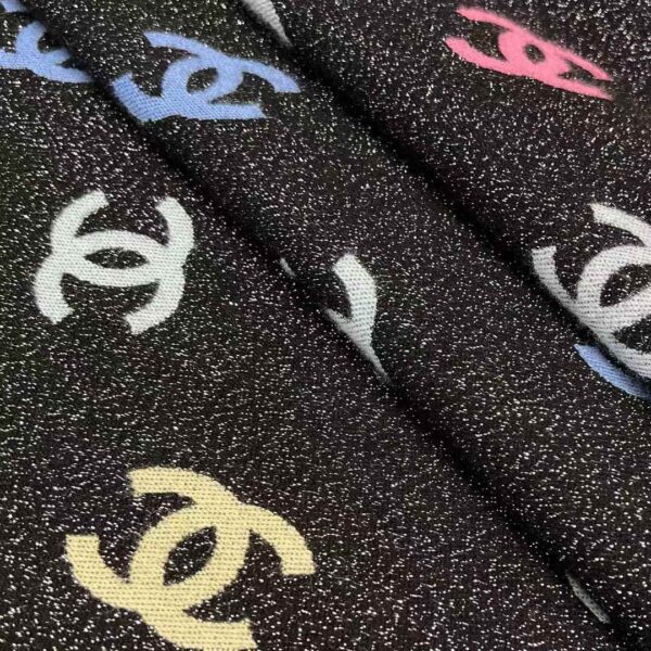 CHANEL 24C Rainbow shines scarf