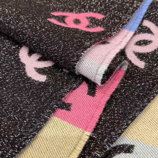 CHANEL 24C Rainbow shines scarf