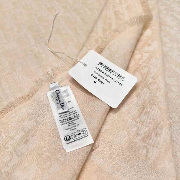 DIOR Denim series letter scarf