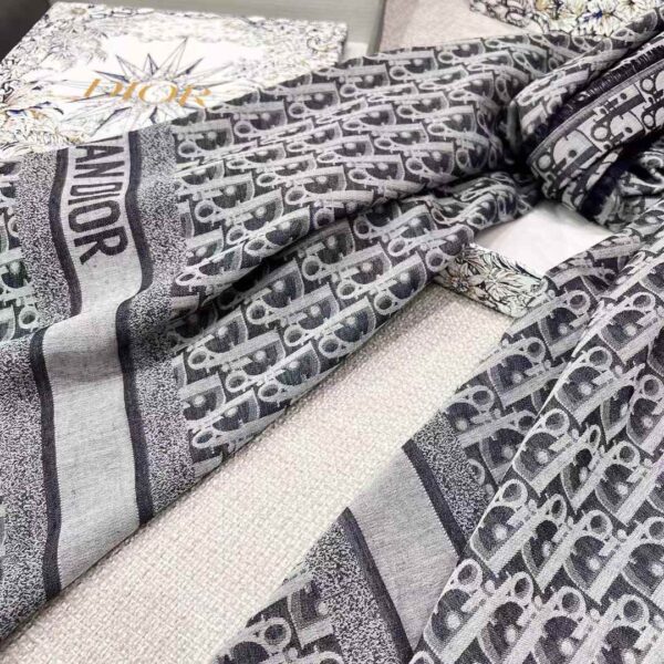 DIOR NEW Denim series letter scarf