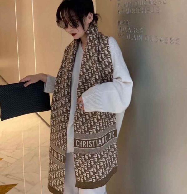 DIOR Wool scarf