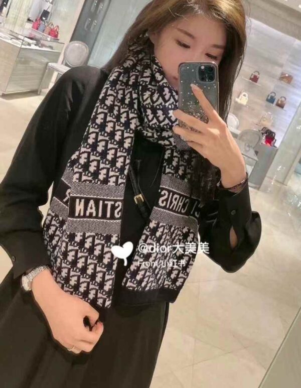 DIOR Wool scarf
