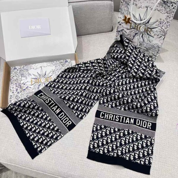 DIOR Wool scarf