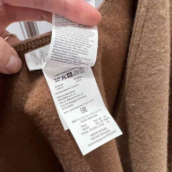 MAX MARA  HILDE  Double cloak