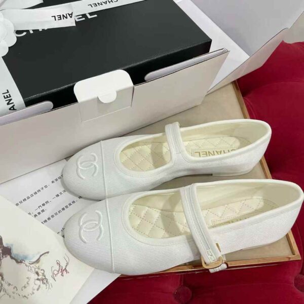 CHANEL Mary Jane leather shoes