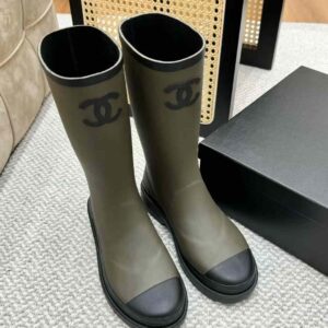 CHANEL Woo-boots