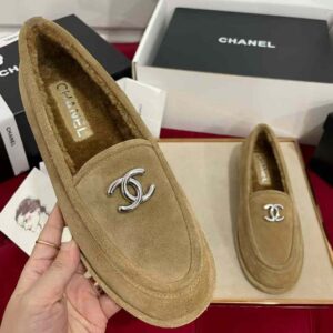 CHANEL 24K TEDDY Leather shoes