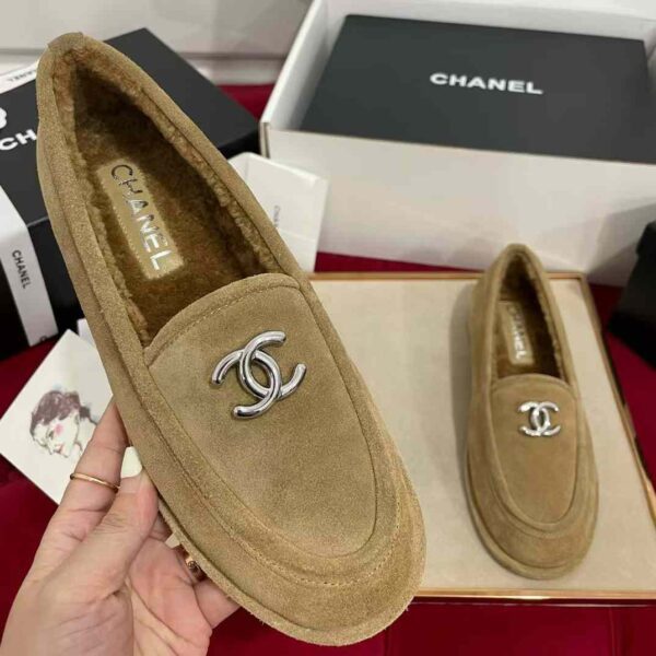 CHANEL 24K TEDDY Leather shoes