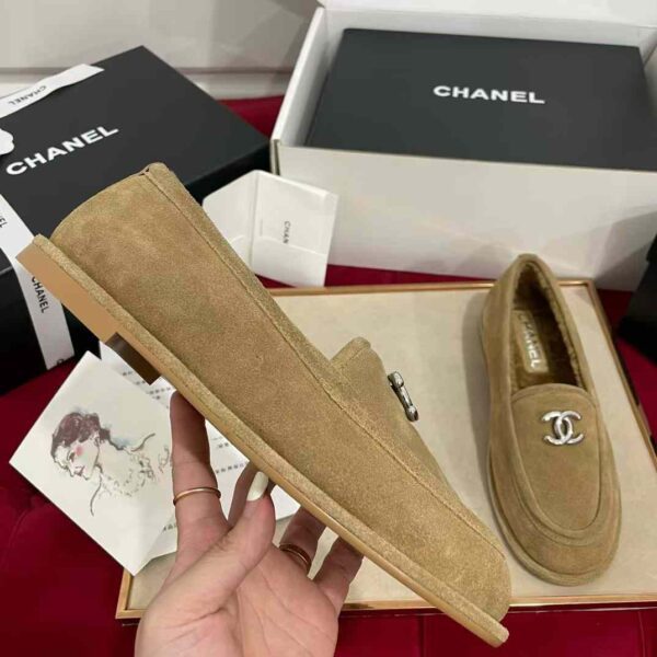 CHANEL 24K TEDDY Leather shoes