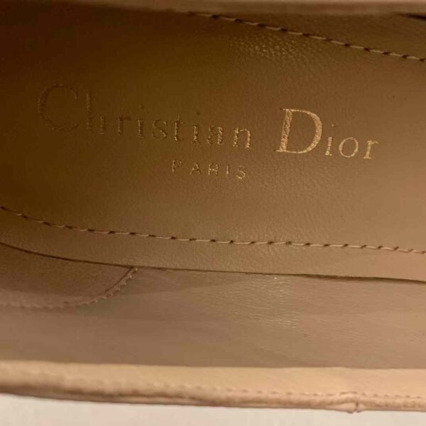 DIOR Thick heeled leather shoes