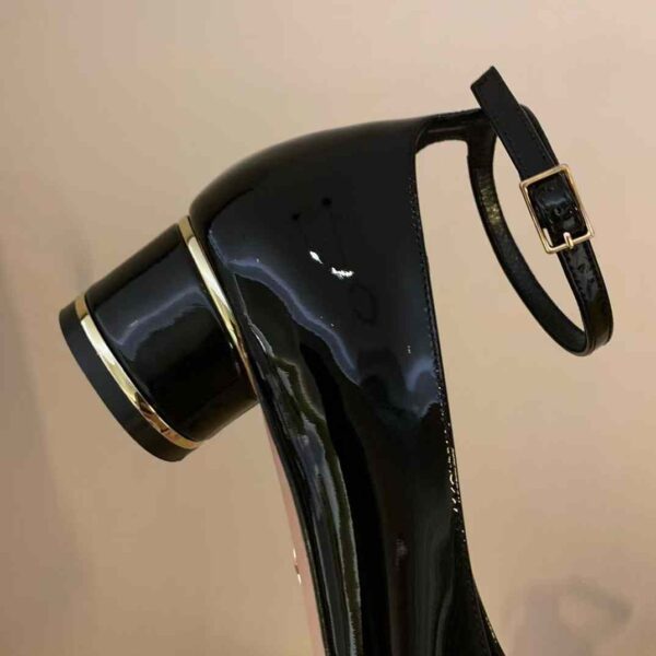 DIOR Thick heeled leather shoes