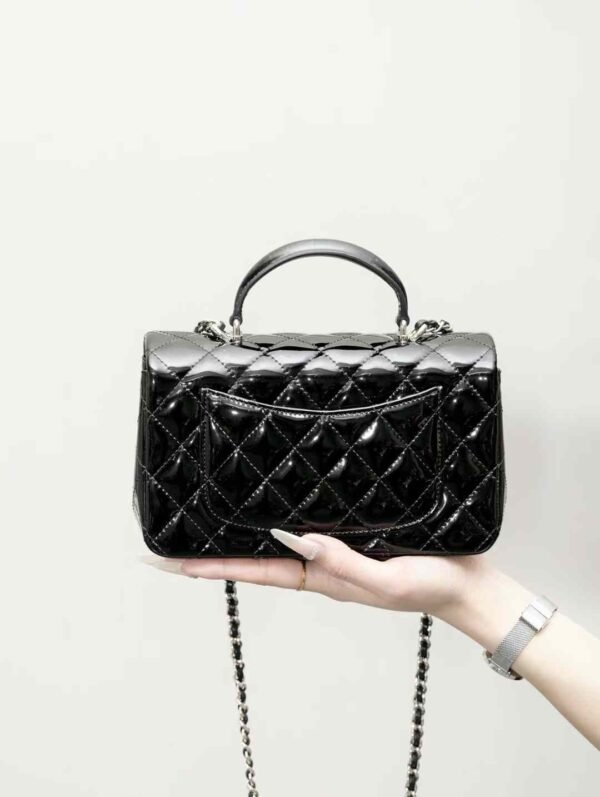 CHANEL Mini Classic Handbag With Top Handle