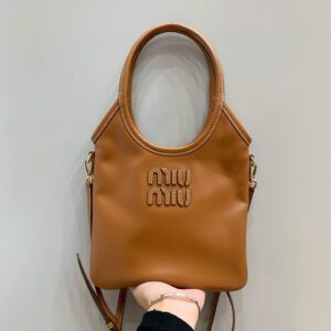 MIUMIU IVY leather handbag