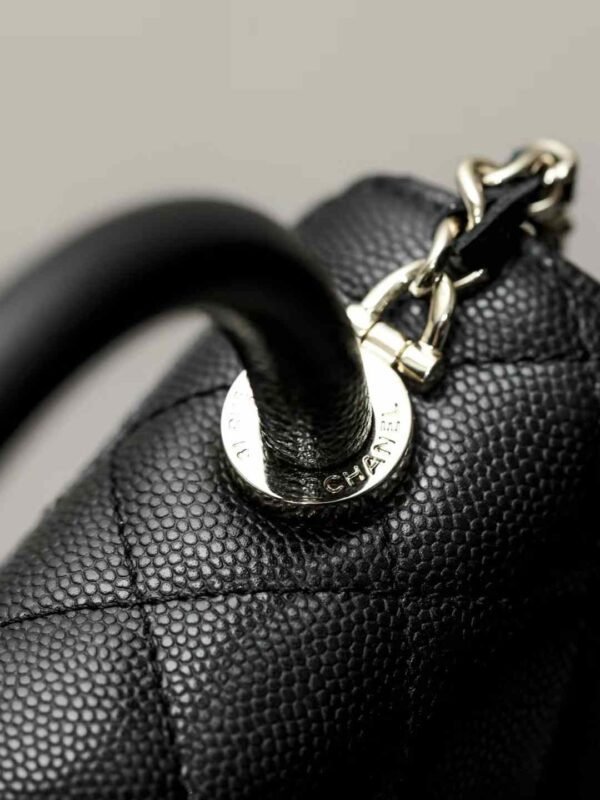 CHANEL MINI FLAP BAG WITH TOP HANDLE