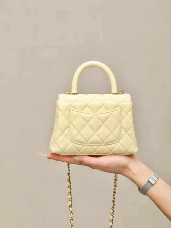CHANEL MINI FLAP BAG WITH TOP HANDLE
