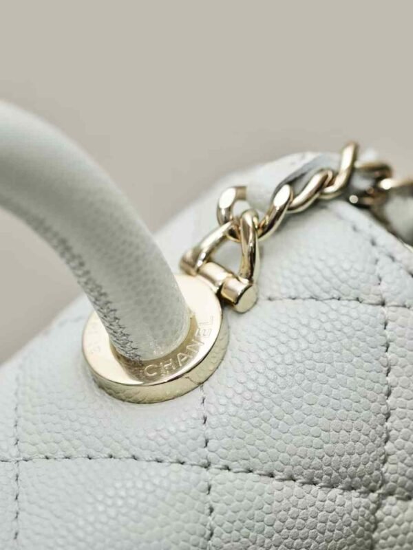 CHANEL MINI FLAP BAG WITH TOP HANDLE