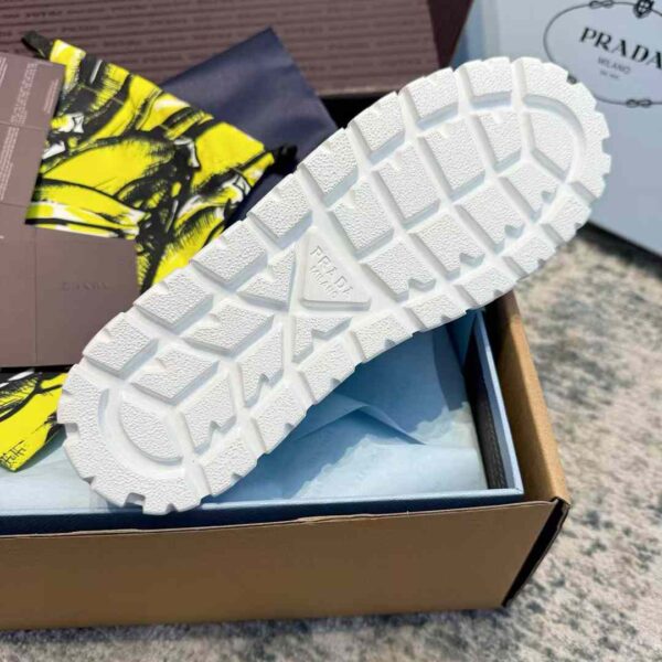 PRADA Lamb fur sneakers