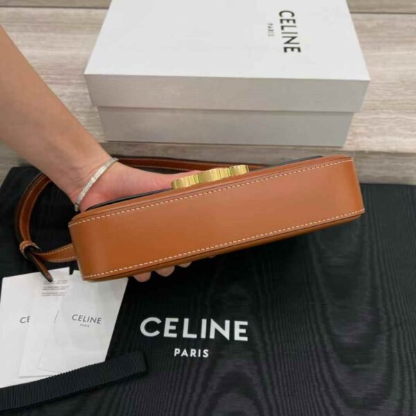 CELINE SHOULDER BAG CLAUDE in Natural Calfskin