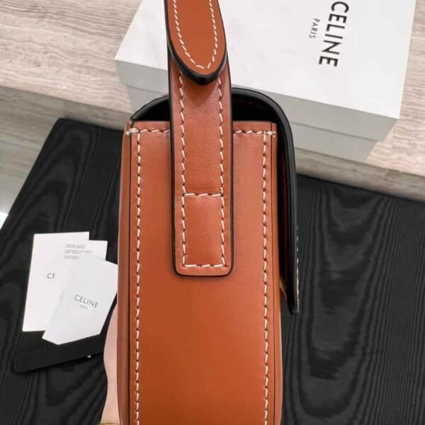 CELINE SHOULDER BAG CLAUDE in Natural Calfskin