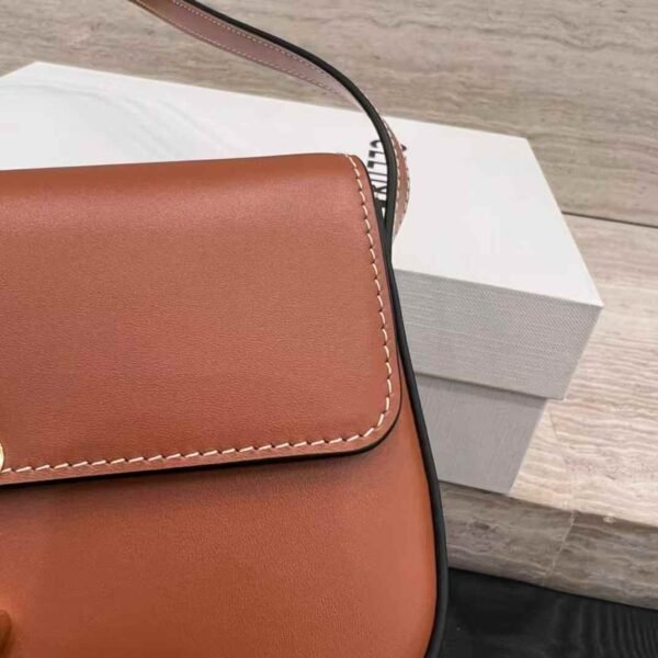 CELINE SHOULDER BAG CLAUDE in Natural Calfskin