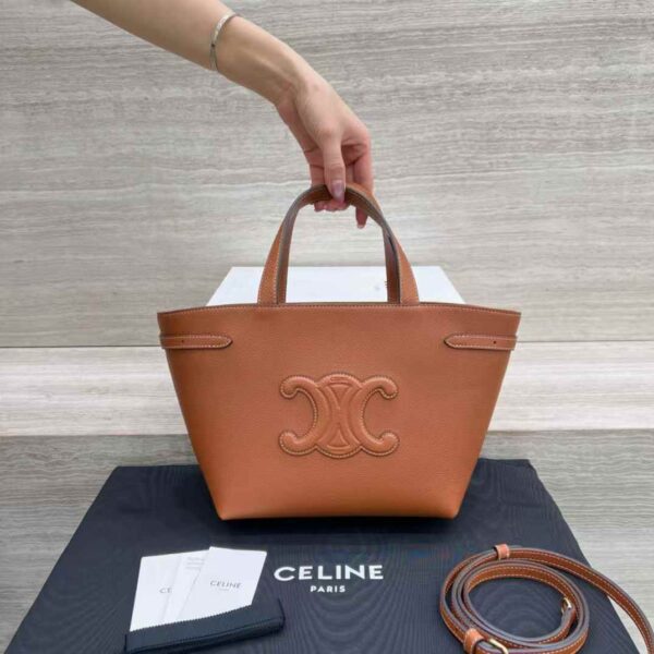 CELINE MINI CABAS ANAIS CUIR TRIOMPHE in Grained calfskin