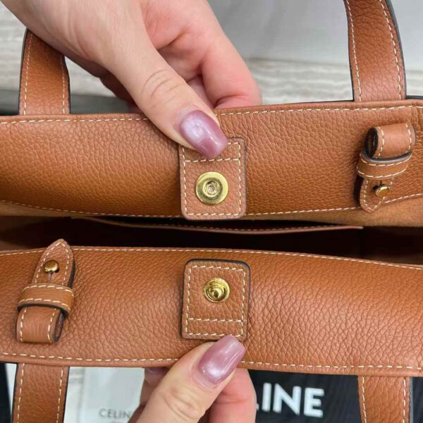 CELINE MINI CABAS ANAIS CUIR TRIOMPHE in Grained calfskin