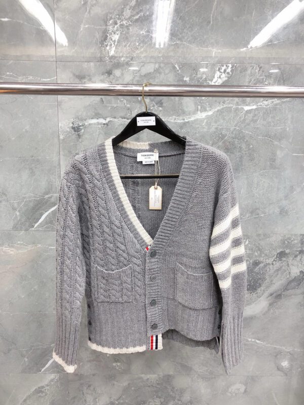 THOM BROWNE Knitted cardigan